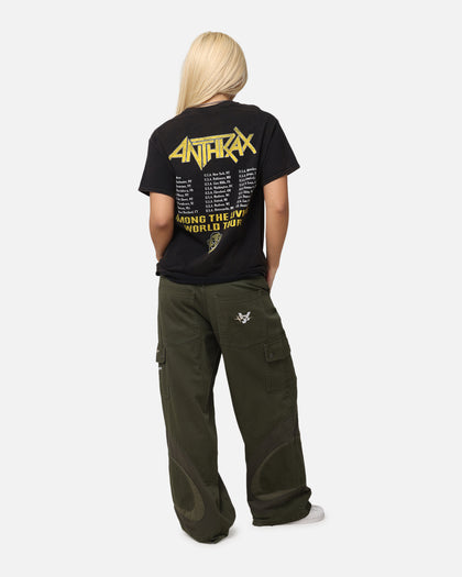 Anthrax ATL World Tour T-Shirt Black Vintage