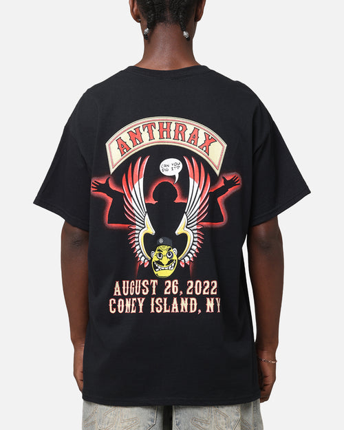 Anthrax Coney Island T-Shirt Black