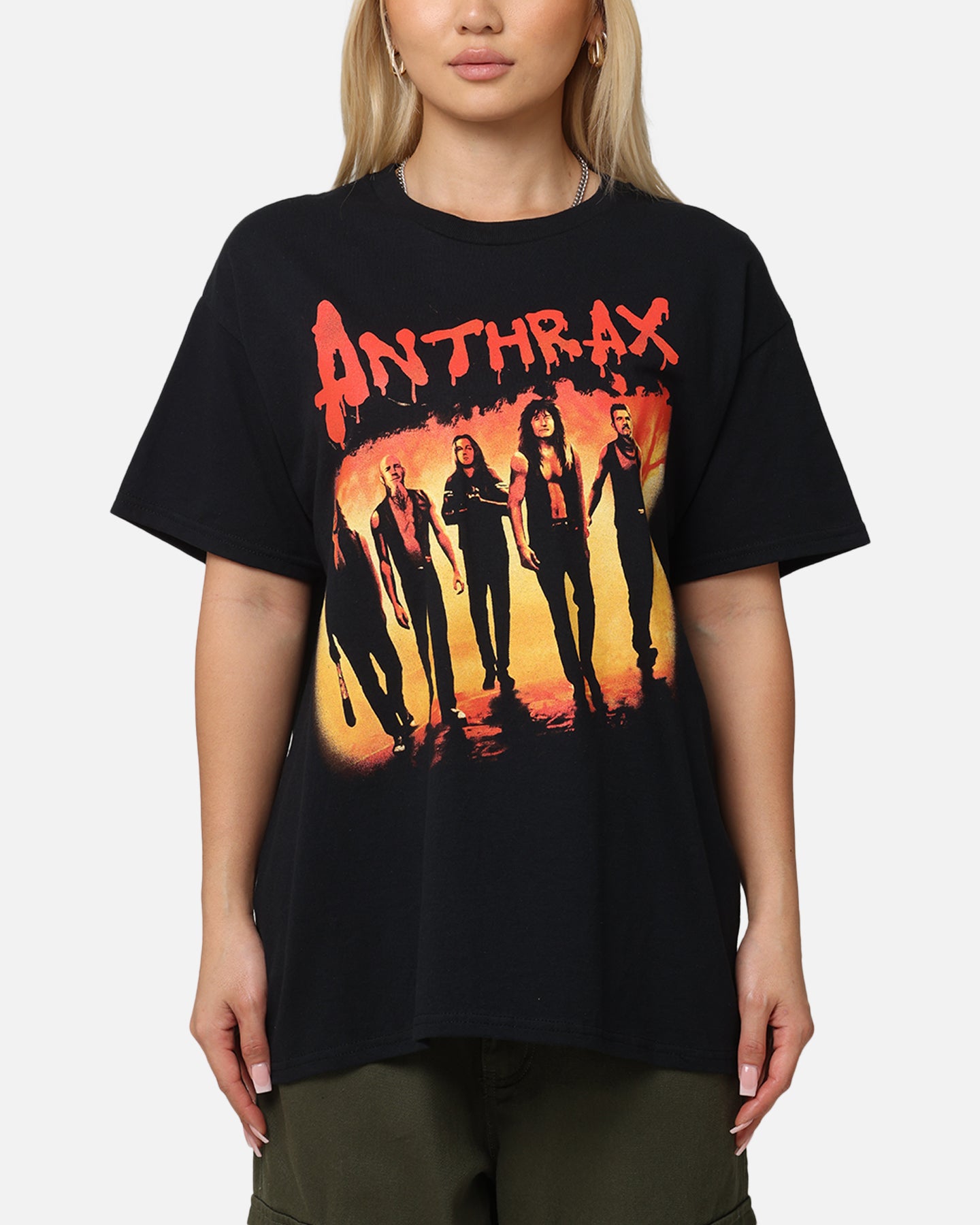 Anthrax Coney Island T-Shirt Black | Culture Kings
