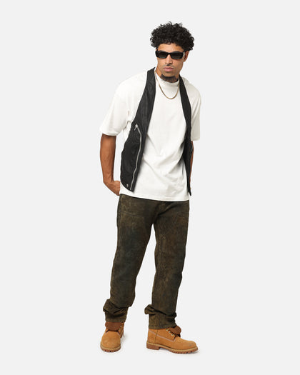 MNML Leather Holster Vest Black