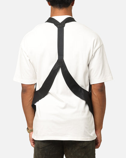 MNML Leather Holster Vest Black