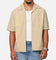 Saint Morta Flocka Button Up Shirt Tan