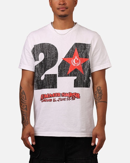 Summer Smash Line Up Vintage T-Shirt Off White