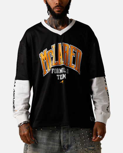 We Are The Wild Collective X Women's Mclaren 'Vegas Grad Prix 2024' Mesh Long Sleeve Jersey Black