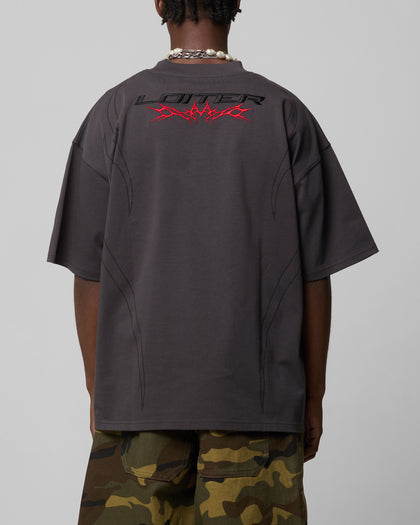 Loiter Trackstar T-Shirt Charcoal