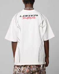 Loiter Trackstar T-Shirt Off White