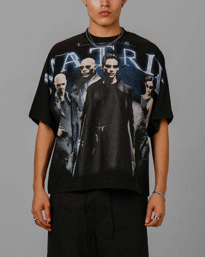 Loiter The Matrix Boxy T-Shirt Washed Black