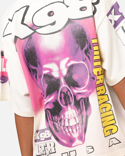 Loiter Racer Box T-Shirt Off White