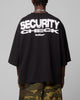 Loiter Security Check Box T-Shirt Black
