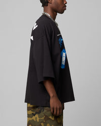 Loiter Security Check Box T-Shirt Black