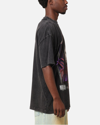 73Studio X Beetlejuice Lydia Vintage T-Shirt Black Acidwash