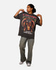 Loiter Digital Insanity Vintage Mock T-Shirt Charcoal