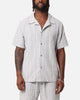 XXIII Tulum Stripe Button Up Shirt Cream/Blue
