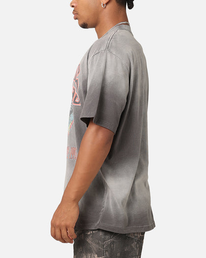 Guns N Roses Guns N Roses Sunfade T-Shirt Sun Washed Blue