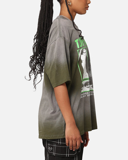 Tupac Never Change Sunfade T-Shirt Black Wash