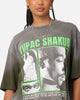 Tupac Never Change Sunfade T-Shirt Black Wash