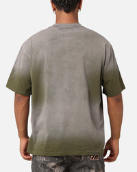 Tupac Never Change Sunfade T-Shirt Vintage Olive