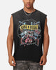 Guns N Roses Roses Sunfade Muscle Tank Black Wash