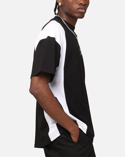 Carre Panelled Oversized T-Shirt Black/White