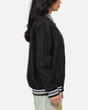 Carre Team Puffer Varsity Jacket Black/White
