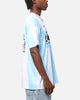 Carre Prestige Football T-Shirt Light Blue/White