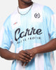 Carre Prestige Football T-Shirt Light Blue/White