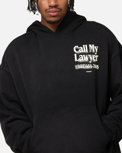 Market Call My Lawyer 3D Hoodie Black