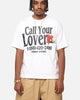 Market Call Your Lover T-Shirt White