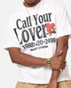 Market Call Your Lover T-Shirt White