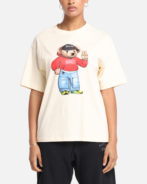 Market Fit Check Bear T-Shirt Cream