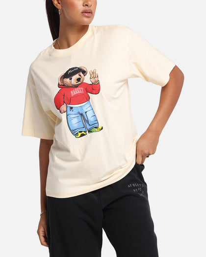 Market Fit Check Bear T-Shirt Cream