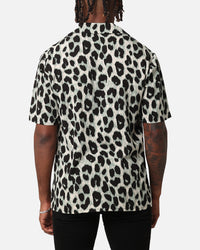 XXIII Animal Button Up Shirt Green