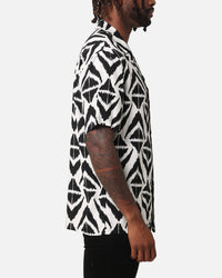 XXIII Aztec Button Up Shirt Black/White