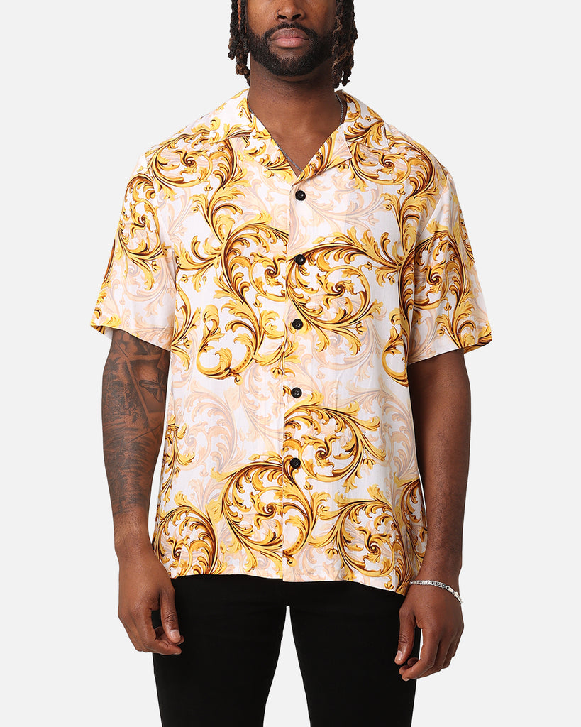 XXIII Royalty Button Up Shirt Gold Culture Kings