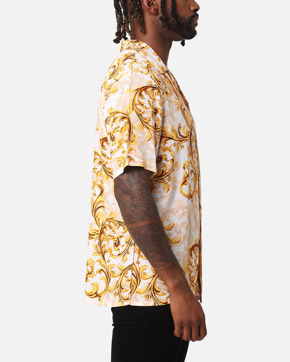 XXIII Royalty Button Up Shirt Gold