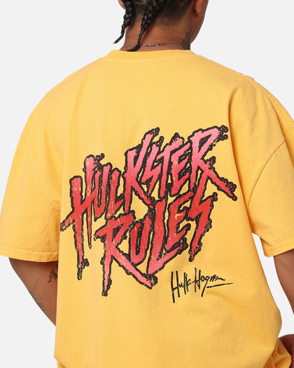 Culture Kings X WWE Hulk Hogan Hulk Heavyweight T-Shirt Yellow