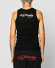 Ed Hardy Dragon Ribbed Muscle Singlet Black