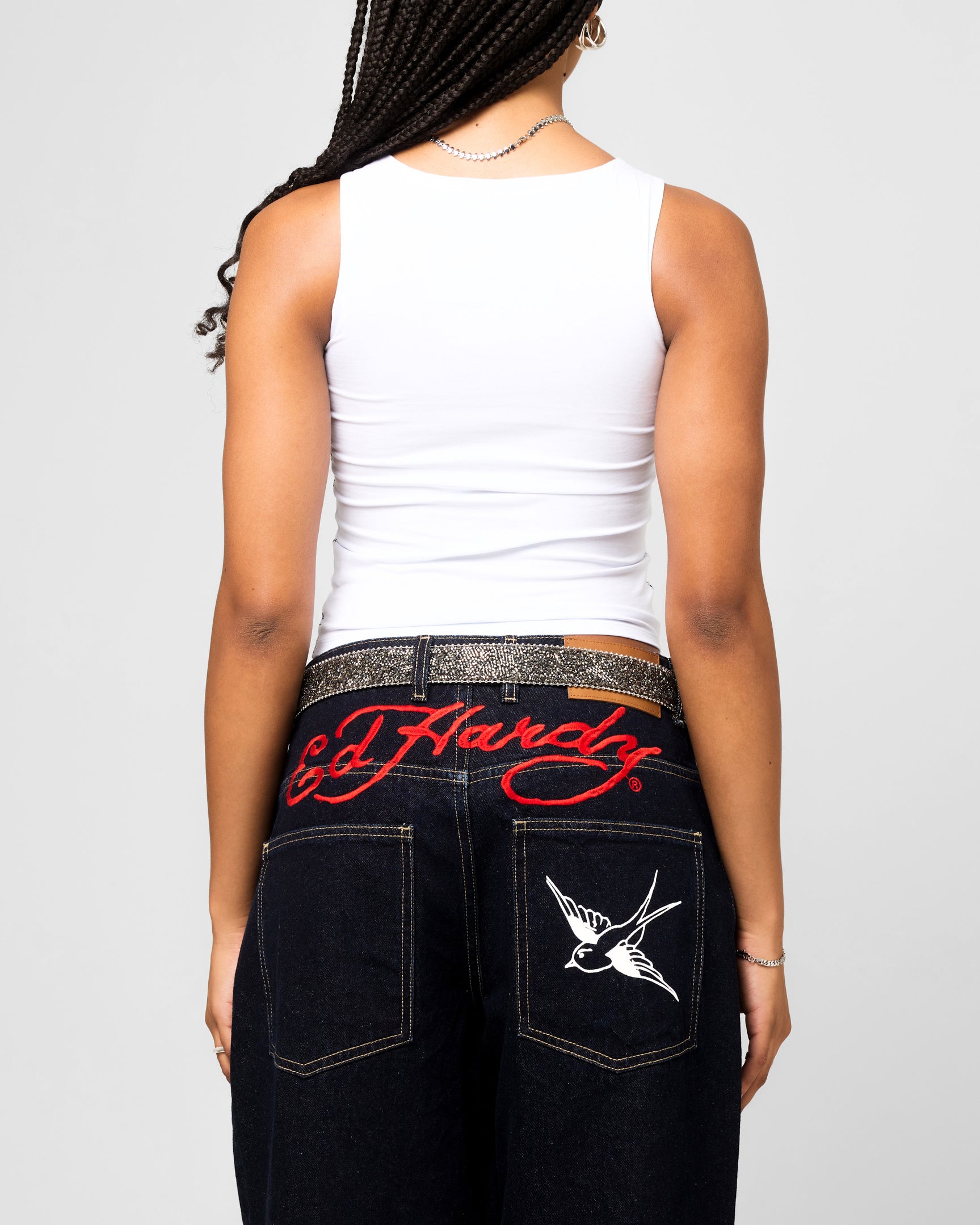 Ed Hardy Women's Dragon Tank White | Culture Kings