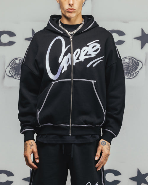 Carre Corrupt Hoodie Black