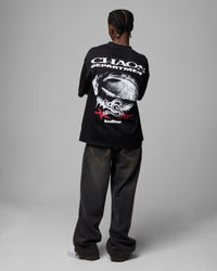 Loiter Chaos Department T-Shirt Black