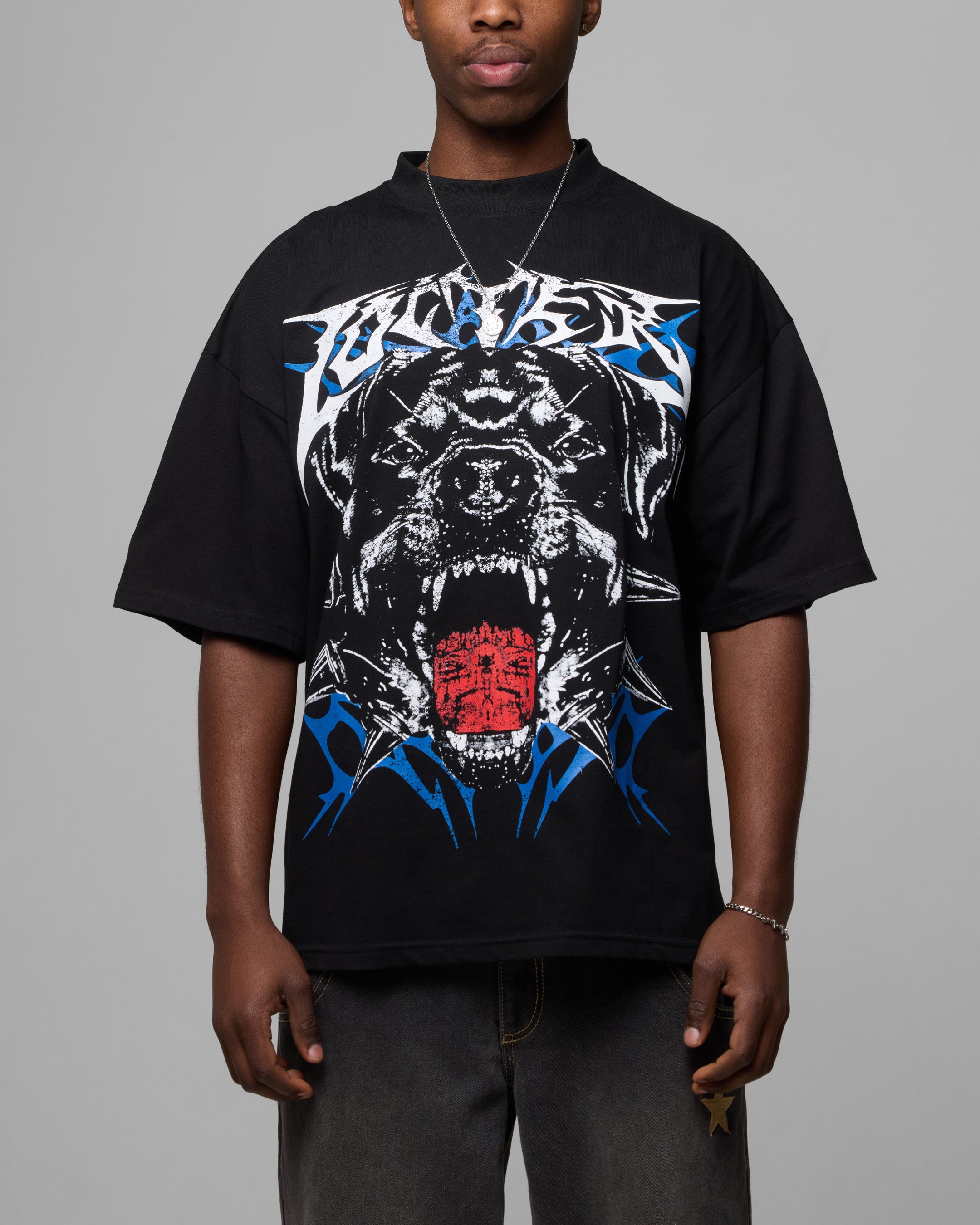 Loiter Dog Eat Dog Vintage T-Shirt Black | Culture Kings