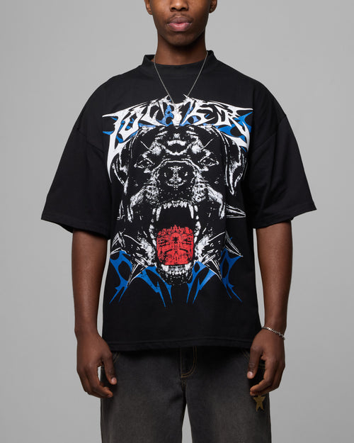 Loiter Dog Eat Dog Vintage T-Shirt Black