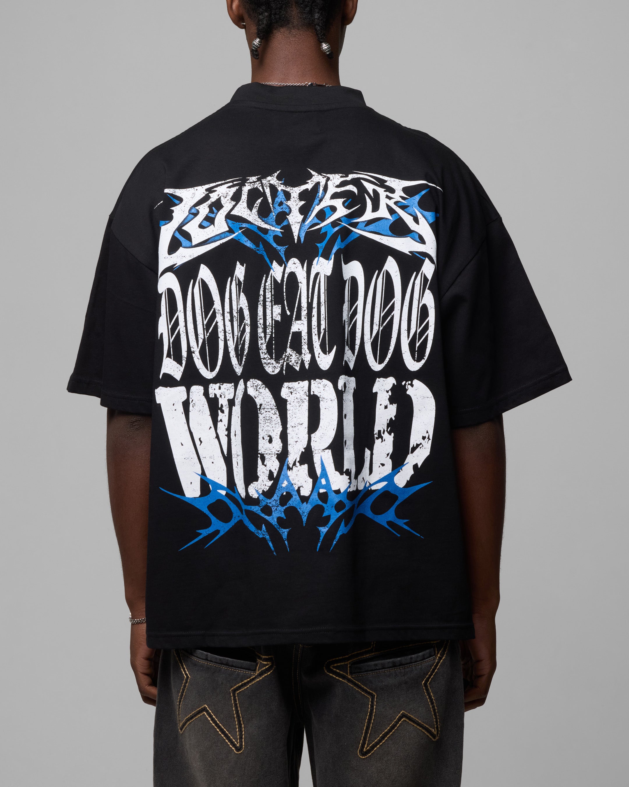 Loiter Dog Eat Dog Vintage T-Shirt Black | Culture Kings