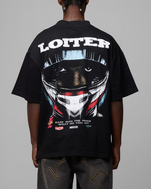 Loiter Formula Vintage T-Shirt Black