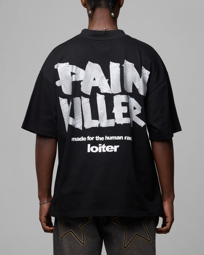 Loiter Pain Killer T-Shirt Black