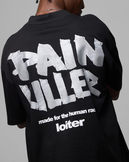 Loiter Pain Killer T-Shirt Black