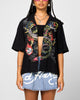 Ed Hardy Dragon Button Up Shirt Black