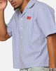 Carre Dice Club Button Up Shirt Pinstripe