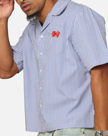 Carre Dice Club Button Up Shirt Pinstripe