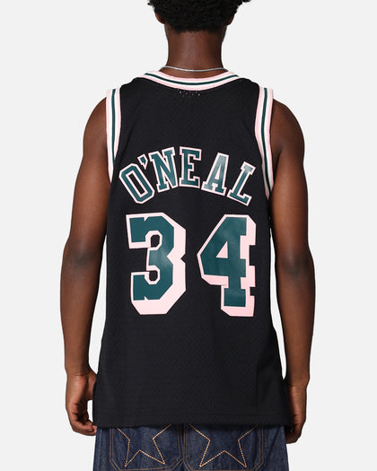 Mitchell & Ness Los Angeles Lakers Shaquille O'Neal 'Deep Emerald' Swing Jersey Black